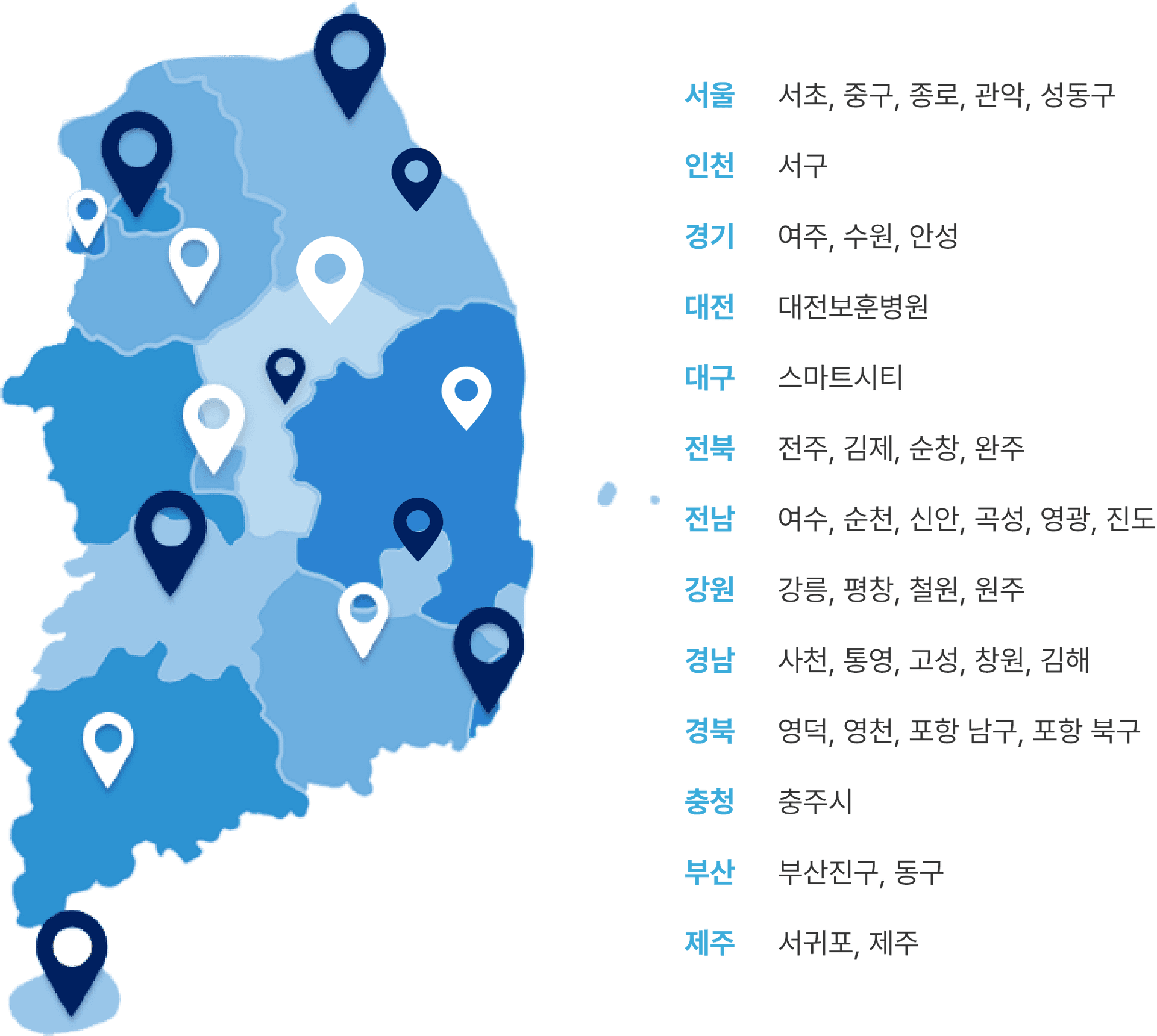 Local government map